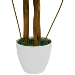 Northlight Real Touch™ Artificial Monstera Artificial Plant In A White Textured Pot - 4.25' 9 Northlight Real Touch™ Artificial Monstera Artificial Plant In A White Textured Pot - 4.25' -Northlight Décor Sales GUEST 0e0ec5d1 d637 44e2 bd1e d33de88cfd22