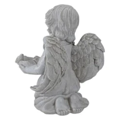 Northlight 9" Kneeling Angel With Flower Bird Feeder Outdoor Garden Statue 6 Northlight 9" Kneeling Angel With Flower Bird Feeder Outdoor Garden Statue -Northlight Décor Sales GUEST 0fdc1ffc c189 47f2 9c01 af1df6de366d