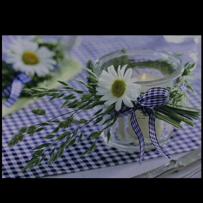 Northlight LED Lighted Flickering Daisy Tea Light Candle Canvas Wall Art 11.75" X 15.75" 2 Northlight LED Lighted Flickering Daisy Tea Light Candle Canvas Wall Art 11.75" X 15.75" - Image 2