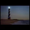 Northlight LED Lighted Lighthouse Seaside Beach Scene Canvas Wall Art 15.75" X 23.5"