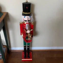 Northlight 36" Red And Green Christmas Nutcracker Soldier With Horn 9 Northlight 36" Red And Green Christmas Nutcracker Soldier With Horn -Northlight Décor Sales GUEST 1293009e ccc4 40da 9f65 e0c7c7f99401