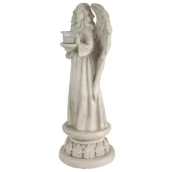 Northlight 22.5" Standing Religious Angel With Bird Bath Votive Candle Holder Outdoor Patio Garden Statue - Gray 8 Northlight 22.5" Standing Religious Angel With Bird Bath Votive Candle Holder Outdoor Patio Garden Statue - Gray -Northlight Décor Sales GUEST 196555cc 33bc 4de2 9ab6 4a56cd5f8797