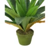 Northlight 22" Bird Nest Fern Artificial Potted Plant - Green/Brown