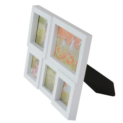 Northlight 11.5" White Multi-Sized Puzzled Collage Photo Picture Frame Wall Decoration 1 Northlight 11.5" White Multi-Sized Puzzled Collage Photo Picture Frame Wall Decoration
