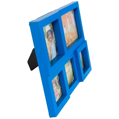 Northlight Blue Multi-Sized Puzzled Photo Picture Frame Collage Wall Decoration 3 Northlight Blue Multi-Sized Puzzled Photo Picture Frame Collage Wall Decoration - Image 3