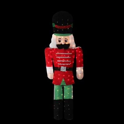 Northlight 6' Pre-Lit Candy Cane Lane 2-D Toy Soldier Christmas Outdoor Decor 1 Northlight 6' Pre-Lit Candy Cane Lane 2-D Toy Soldier Christmas Outdoor Decor