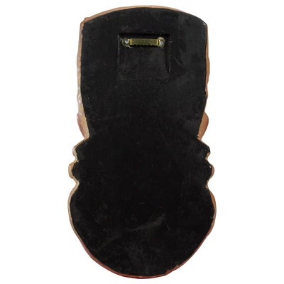 Northlight 13.5" Tiki Mask Frown Face Outdoor Wall Hanging 2 Northlight 13.5" Tiki Mask Frown Face Outdoor Wall Hanging - Image 2