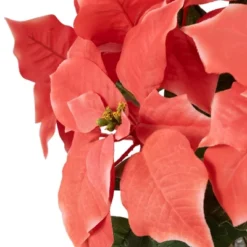 Northlight 20" Dark Pink Artificial Christmas Poinsettia With Gold Wrapped Base -Northlight Décor Sales GUEST 3dd13947 e3e8 49eb 88ec ded39ff962b5
