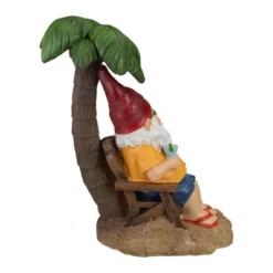 Northlight 12.25" Tropical Gnome With Palm Tree Outdoor Garden Statue 6 Northlight 12.25" Tropical Gnome With Palm Tree Outdoor Garden Statue -Northlight Décor Sales GUEST 42bae035 7a33 448e bd6d 903a50a046ac