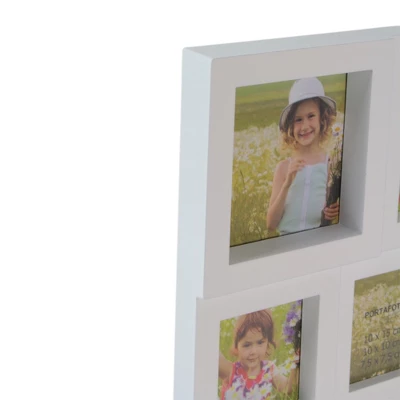 Northlight 11.5" White Multi-Sized Puzzled Collage Photo Picture Frame Wall Decoration 2 Northlight 11.5" White Multi-Sized Puzzled Collage Photo Picture Frame Wall Decoration - Image 2