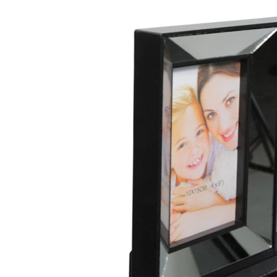 Northlight 13.75" Black Trimmed Glass Encased Collage Photo Picture Frame Wall Decoration 2 Northlight 13.75" Black Trimmed Glass Encased Collage Photo Picture Frame Wall Decoration - Image 2