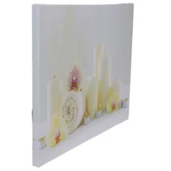 Northlight LED Lighted Candles And Orchids Spa Inspired Canvas Wall Art 15.75" 7 Northlight LED Lighted Candles And Orchids Spa Inspired Canvas Wall Art 15.75" -Northlight Décor Sales GUEST 58f19efc 9a55 4278 a62d 93a8d0740457