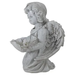 Northlight 9" Kneeling Angel With Flower Bird Feeder Outdoor Garden Statue 7 Northlight 9" Kneeling Angel With Flower Bird Feeder Outdoor Garden Statue -Northlight Décor Sales GUEST 5e685c8a 898b 4c99 ad4d 34406ac0e970