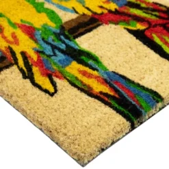 Northlight Toffee And Multicolor Parrots Coir Outdoor Doormat 18" X 30" 9 Northlight Toffee And Multicolor Parrots Coir Outdoor Doormat 18" X 30" -Northlight Décor Sales GUEST 607b8d99 5c0c 4ac3 adb2 0e073fd4d787