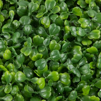 Northlight 19" Two Tone Green Artificial Boxwood Topiary Ball 3 Northlight 19" Two Tone Green Artificial Boxwood Topiary Ball - Image 3