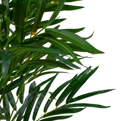 Northlight 42" LED Lighted Potted Artificial Ravenea Palm Plant 2 Northlight 42" LED Lighted Potted Artificial Ravenea Palm Plant - Image 2