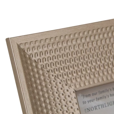 Northlight 4" X 6" Champagne Gold Honeycomb Rectangular Photo Frame 9.5" 4 Northlight 4" X 6" Champagne Gold Honeycomb Rectangular Photo Frame 9.5" - Image 4