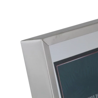 Northlight 8" Contemporary Rectangular 4" X 6" Photo Picture Frame - Silver And Clear 3 Northlight 8" Contemporary Rectangular 4" X 6" Photo Picture Frame - Silver And Clear - Image 3