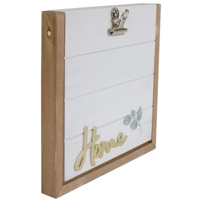 Northlight Photo Clip "Home" Frame With Hinge Design Table Top Decor 8.5" 1 Northlight Photo Clip "Home" Frame With Hinge Design Table Top Decor 8.5"