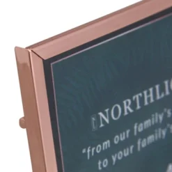 Northlight 4.25" Classical Square 4" X 4" Photo Picture Frame With Easel Back - Rose Gold -Northlight Décor Sales GUEST 759fc259 0edf 47f6 aa15 d5afb6dc7f17