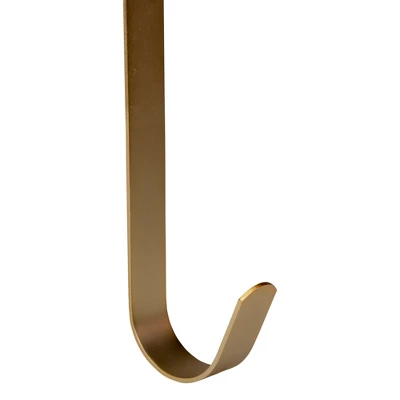 Northlight 13.5" Champagne Gold Christmas Wreath Hanger 3 Northlight 13.5" Champagne Gold Christmas Wreath Hanger - Image 3