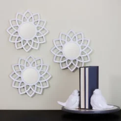 Northlight Set Of 3 Arched Floral Matte White Wall Mirrors 9.5" 5 Northlight Set Of 3 Arched Floral Matte White Wall Mirrors 9.5" -Northlight Décor Sales GUEST 788b9bb3 020e 4ccb a07c 66f568bdc4c1