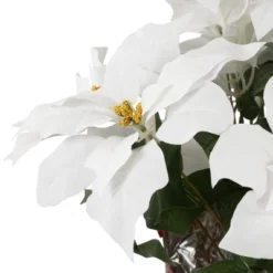 Northlight 26" White Artificial Christmas Poinsettia In Red Wrapped Base 9 Northlight 26" White Artificial Christmas Poinsettia In Red Wrapped Base -Northlight Décor Sales GUEST 791c6bc2 8459 4777 adc0 ecadaa968078