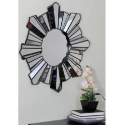 Northlight 25" Sparkling Sunburst Matte Black Round Wall Mirror 5 Northlight 25" Sparkling Sunburst Matte Black Round Wall Mirror -Northlight Décor Sales GUEST 7e4d0ab0 f676 4bc6 a887 be609976c408