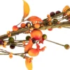 Northlight 5' X 6" Fall Harvest Berries And Leaves Twig Artificial Garland, Unlit