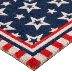 Northlight Blue And Red Americana Stars And Striped Border Coir Outdoor Doormat 18" X 30" 9 Northlight Blue And Red Americana Stars And Striped Border Coir Outdoor Doormat 18" X 30" -Northlight Décor Sales GUEST 84902872 c43c 4bea b5b4 f8d3df280ff3