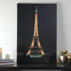 Northlight 23.5" LED Lighted Famous Eiffel Tower Paris France At Night Canvas Wall Art 5 Northlight 23.5" LED Lighted Famous Eiffel Tower Paris France At Night Canvas Wall Art -Northlight Décor Sales GUEST 87995eb2 c62a 4f9c 9845 d3cd29ca7abb