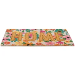 Northlight Pink And Orange Floral "Home" Outdoor Natural Coir Doormat 18" X 30" 7 Northlight Pink And Orange Floral "Home" Outdoor Natural Coir Doormat 18" X 30" -Northlight Décor Sales GUEST 87aa9775 e08e 403a b7d9 f46ff869a3ff