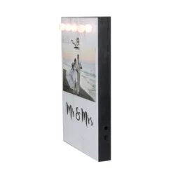 Northlight LED Lighted Mr & Mrs Picture Frame With Clip - 4" X 6" 6 Northlight LED Lighted Mr & Mrs Picture Frame With Clip - 4" X 6" -Northlight Décor Sales GUEST 89543059 2bc8 44ed a616 d96bb22b44e3