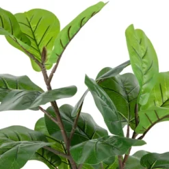 Northlight 26" Dark Green Artificial Potted Fiddle-Leaf Fig Plant -Northlight Décor Sales GUEST 8d946c09 90a8 4f82 8210 6790c21a5781