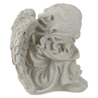 Northlight 6.5" Resting Cherub Angel Outdoor Garden Statue 2 Northlight 6.5" Resting Cherub Angel Outdoor Garden Statue - Image 2