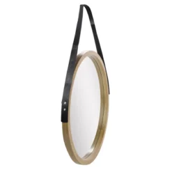 Northlight 21" Beige Round Modern Mirror With Woodgrain Finish 7 Northlight 21" Beige Round Modern Mirror With Woodgrain Finish -Northlight Décor Sales GUEST b84dca01 9edb 4a24 84d5 e9d7342eb43d
