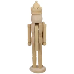 Northlight 14.75" Unfinished Paintable Wooden Christmas Nutcracker With A Crown 7 Northlight 14.75" Unfinished Paintable Wooden Christmas Nutcracker With A Crown -Northlight Décor Sales GUEST b9cfafea f5b1 40ed bb02 decb4cddcacd