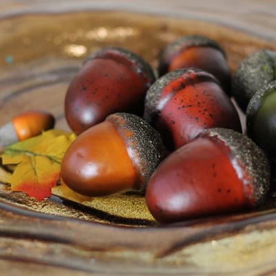 Northlight 10-Piece Fall Harvest Artificial Acorns And Maple Leaves Decoration Set 4 Northlight 10-Piece Fall Harvest Artificial Acorns And Maple Leaves Decoration Set - Image 4