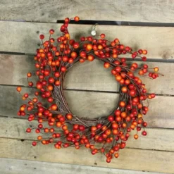 Northlight Orange Berries And Twig Artificial Fall Harvest Wreath 14- Inch, Unlit -Northlight Décor Sales GUEST bfccf3a3 ebc6 4b66 8533 fc9569955d94