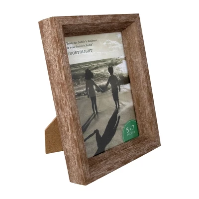 Northlight 8.25" Brown Picture Frame With Easel Back For 5" X 7" Photos 2 Northlight 8.25" Brown Picture Frame With Easel Back For 5" X 7" Photos - Image 2
