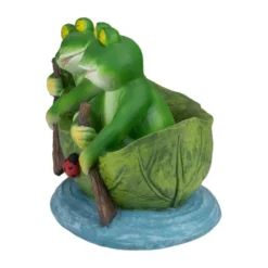 Northlight 10" Green Frogs In A Lily Pad Outdoor Garden Statue 7 Northlight 10" Green Frogs In A Lily Pad Outdoor Garden Statue -Northlight Décor Sales GUEST c6c00cb5 5f8e 41a3 9cfe 1784dd89811b