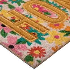 Northlight Pink And Orange Floral "Home" Outdoor Natural Coir Doormat 18" X 30" 9 Northlight Pink And Orange Floral "Home" Outdoor Natural Coir Doormat 18" X 30" -Northlight Décor Sales GUEST c7ac6a27 dad1 4e13 81e8 9484b0fa387c