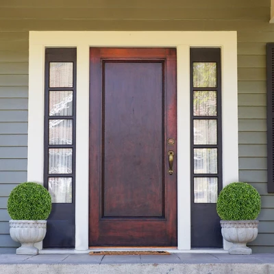 Northlight 19" Two Tone Green Artificial Boxwood Topiary Ball 1 Northlight 19" Two Tone Green Artificial Boxwood Topiary Ball