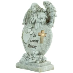 Northlight 10" Solar LED Lighted Praying Angel "In Loving Memory" Outdoor Garden Statue 6 Northlight 10" Solar LED Lighted Praying Angel "In Loving Memory" Outdoor Garden Statue -Northlight Décor Sales GUEST d0b1f747 7e36 4096 a01c 27cc081d0a8e