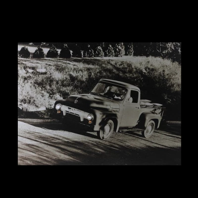 Northlight LED Lighted Older Model Ford Truck Canvas Wall Art 12" X 15.75" 2 Northlight LED Lighted Older Model Ford Truck Canvas Wall Art 12" X 15.75" - Image 2