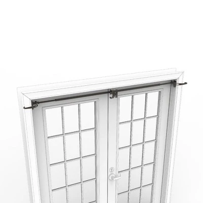 Northlight Adjustable Christmas Garland Hanger For Double Door Frames 6 Northlight Adjustable Christmas Garland Hanger For Double Door Frames - Image 6