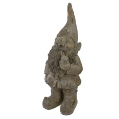 Northlight 17.75" Gray Standing Gnome Outdoor Garden Statue -Northlight Décor Sales GUEST dd21b5f6 bff9 46fd 93de cf1b5b2c914b