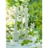Northlight LED Lighted Pillar Candles In Garden Canvas Wall Art 15.75" X 11.75"