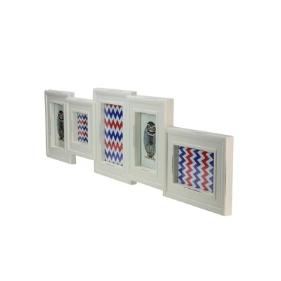 Northlight 34.5" White Multi-Size Collage Photo Picture Frame Wall Decoration 2 Northlight 34.5" White Multi-Size Collage Photo Picture Frame Wall Decoration - Image 2
