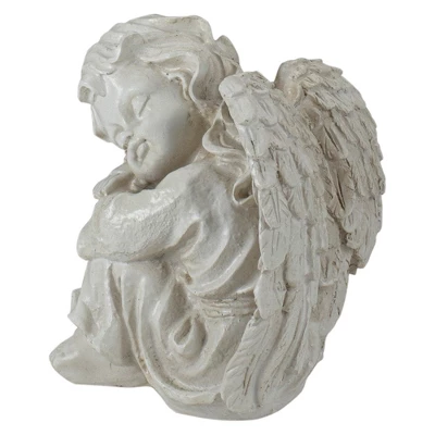 Northlight 6.5" Resting Cherub Angel Outdoor Garden Statue 4 Northlight 6.5" Resting Cherub Angel Outdoor Garden Statue - Image 4